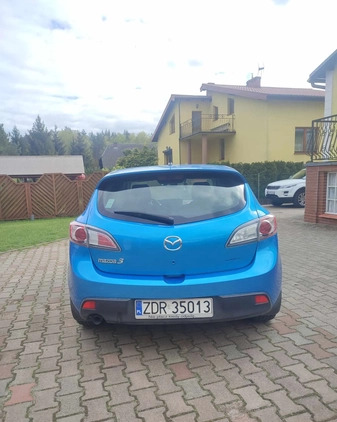 Mazda 3 cena 16900 przebieg: 117416, rok produkcji 2009 z Złocieniec małe 22